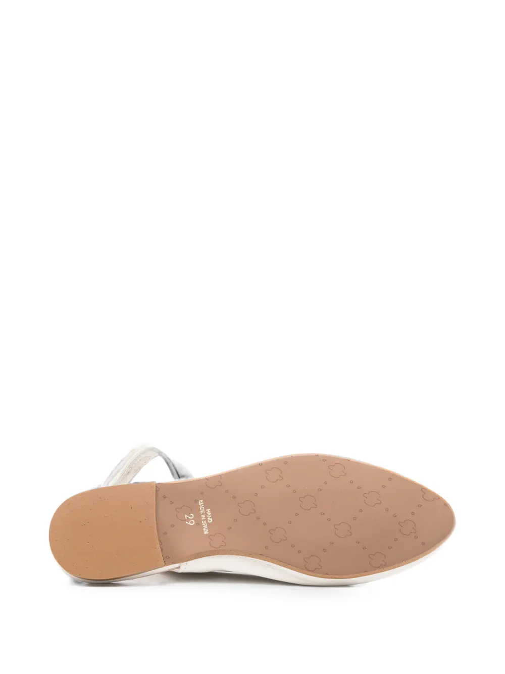 Eli1957 slingback leather ballet flats Wit