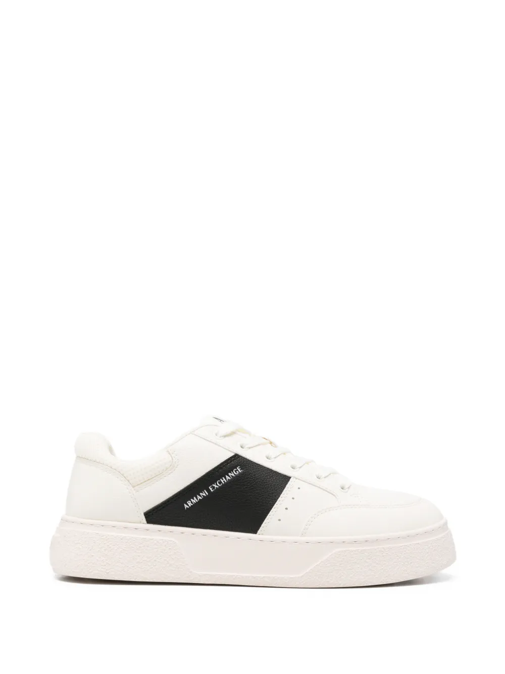 Armani Exchange logo-print sneakers - Toni neutri