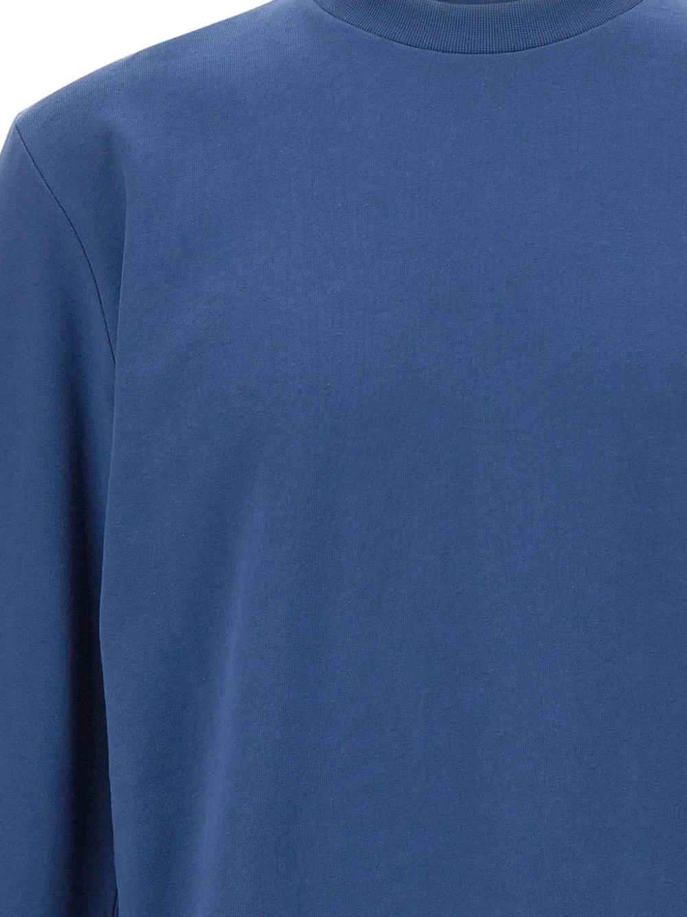 Colmar Sweater met logopatch Blauw