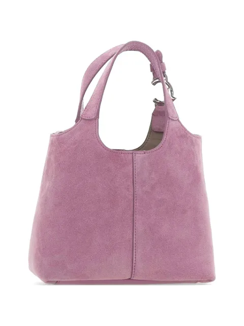 Coccinelle small C-Easy suede tote bag