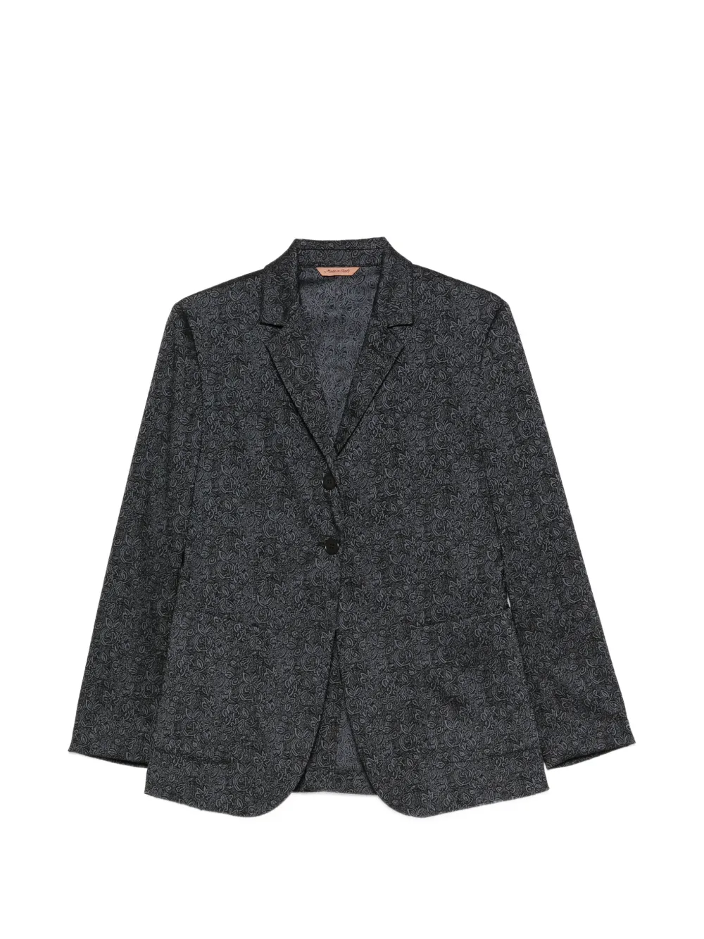 Romeo Gigli Pre-Owned 1990s floral-print blazer - Grigio