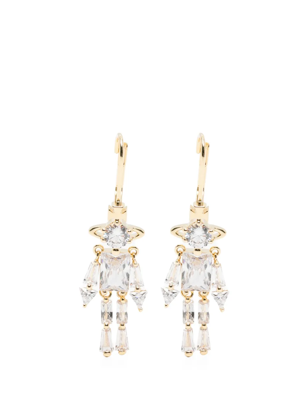 Vivienne Westwood Issa crystal-embellished earrings - Oro