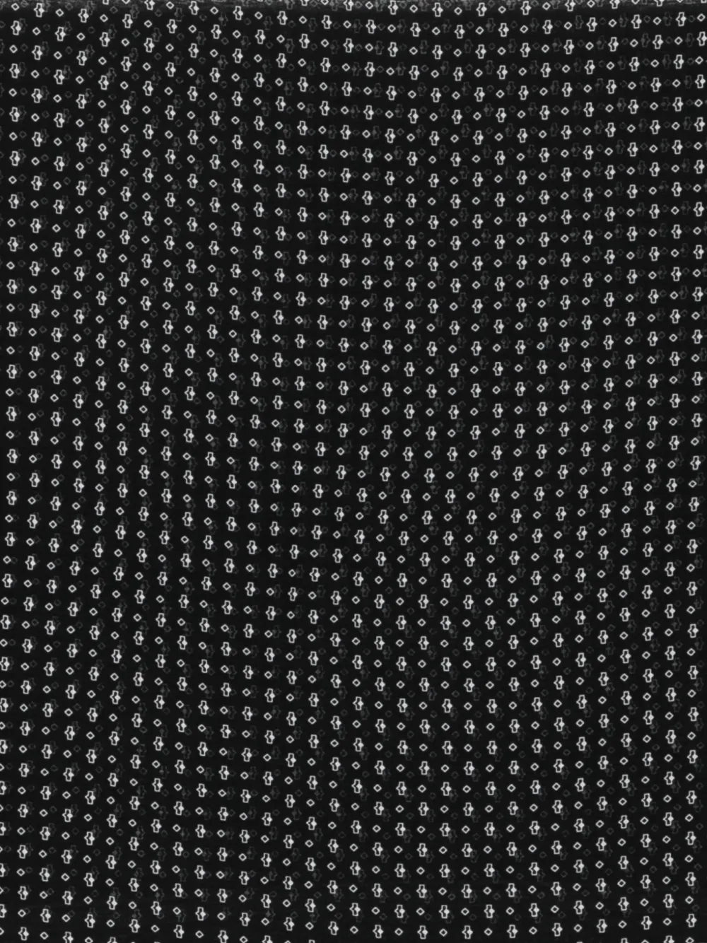 Ermanno Scervino Foulard sjaal met geometrische print Zwart