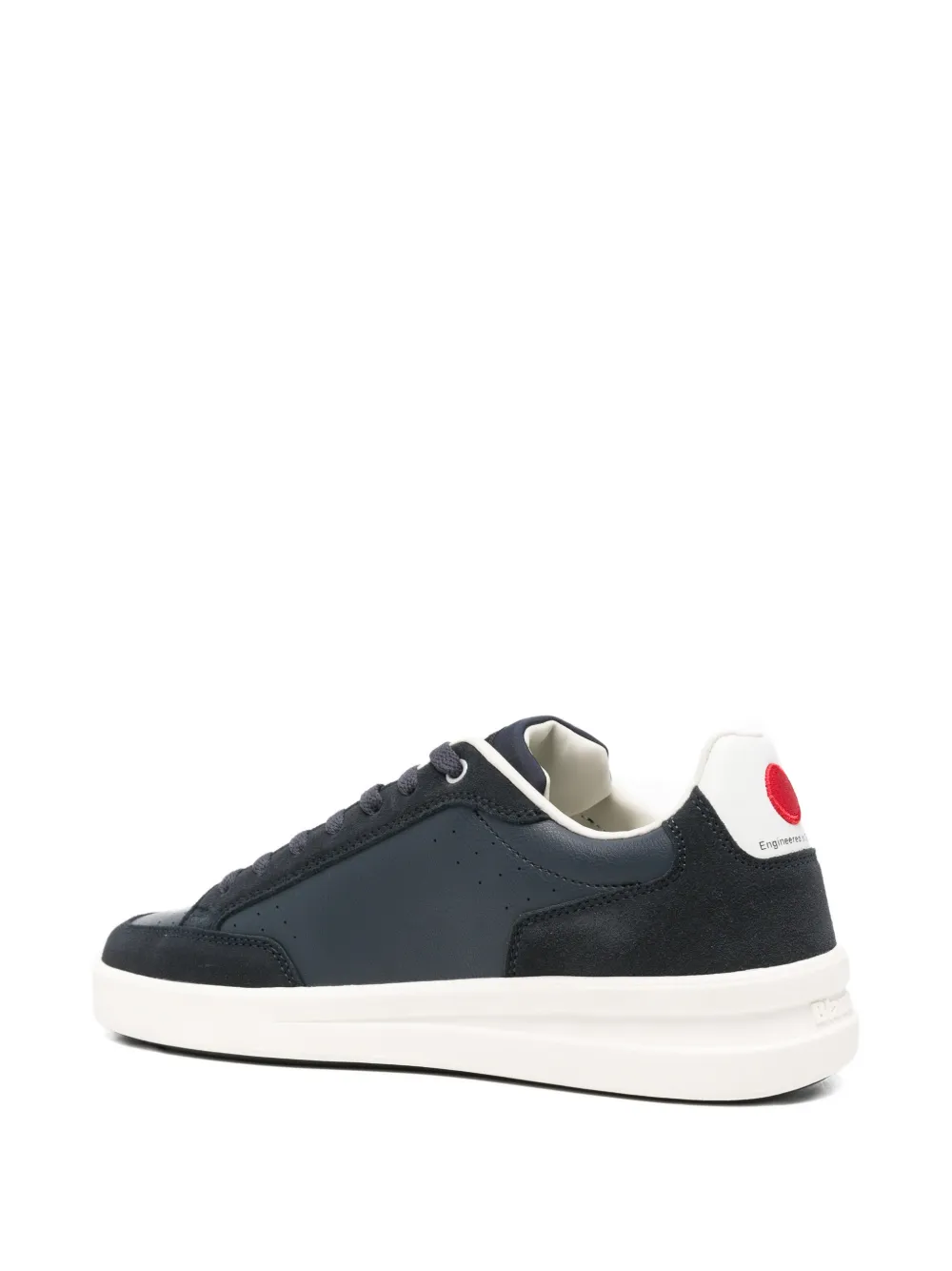 Blauer leather sneakers Blauw