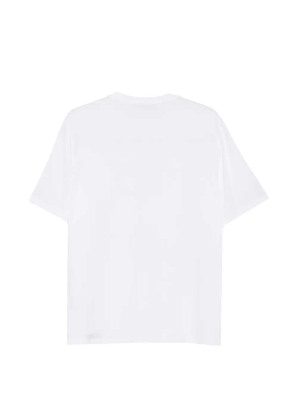 Low Brand Malibu T-shirt met print en ronde hals Wit