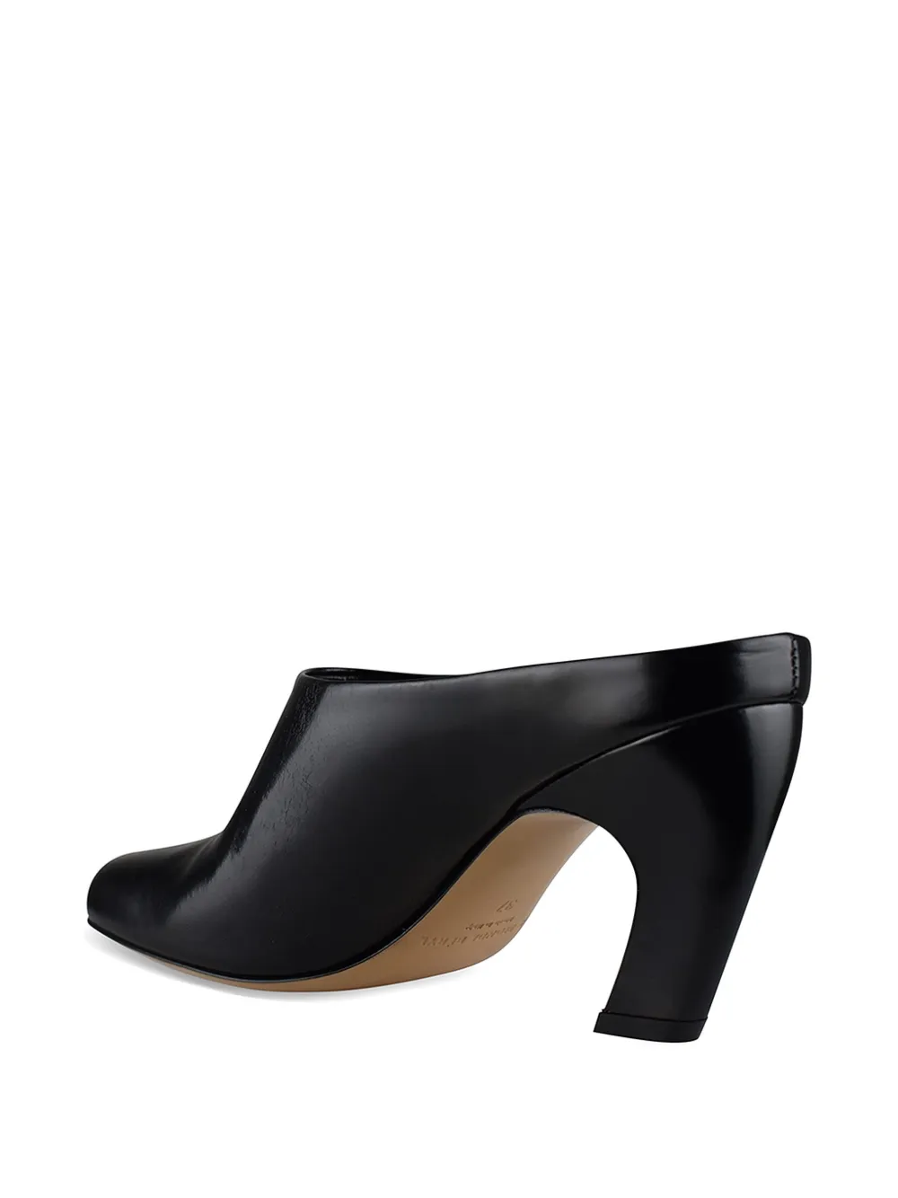 Le Monde Beryl Mica mules Zwart