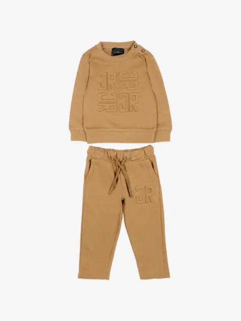 John Richmond Junior Jogginganzug mit Logo-Prägung