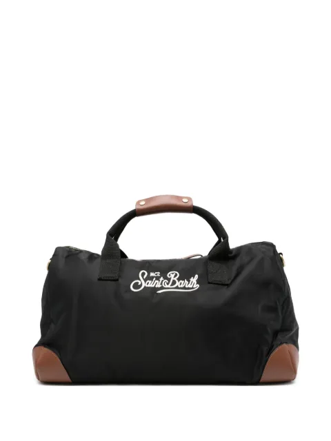 MC2 Saint Barth Daily logo-embroidered contrast-trim tote bag