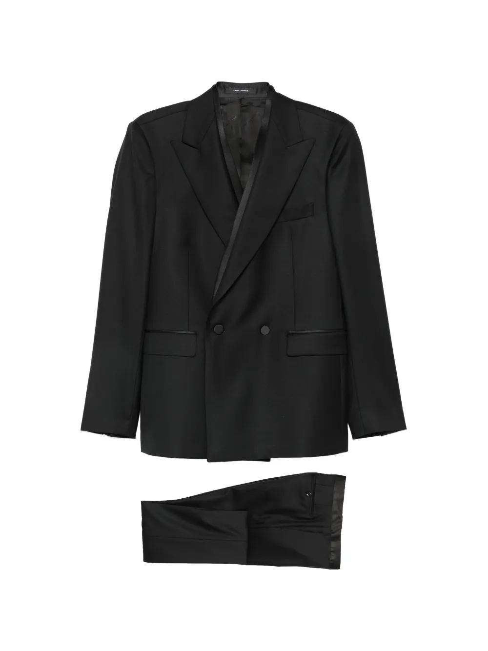 Tagliatore double-breasted suit - Nero
