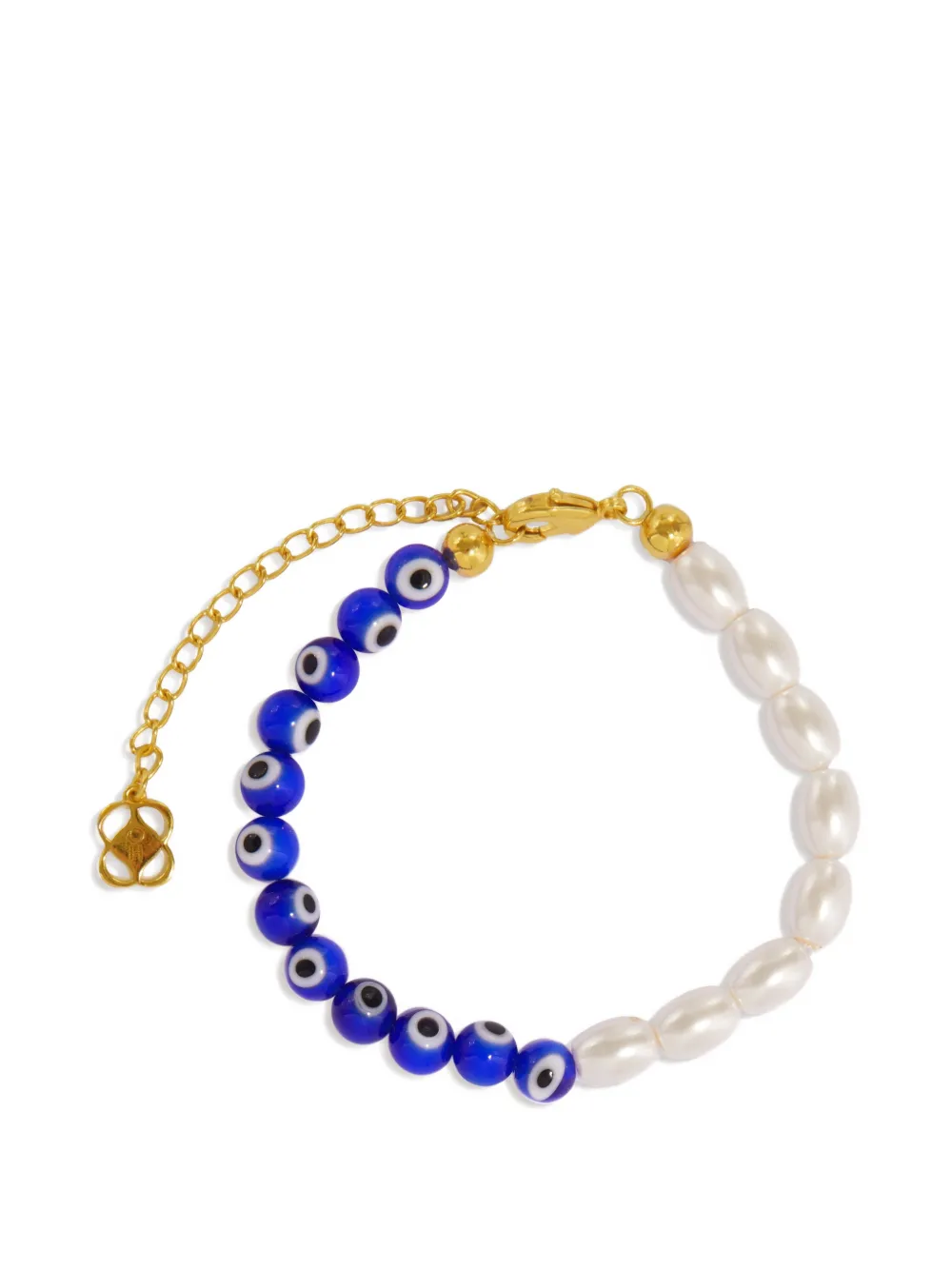 Ottoman Hands Bracciale Mila con perle - Oro