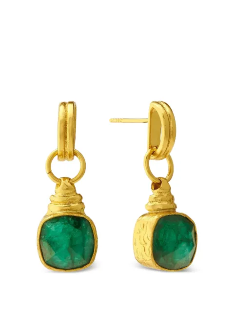 Ottoman Hands Eleanor emerald drop earrings
