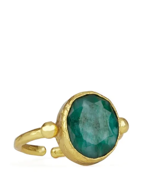 Ottoman Hands Siena emerald cocktail ring