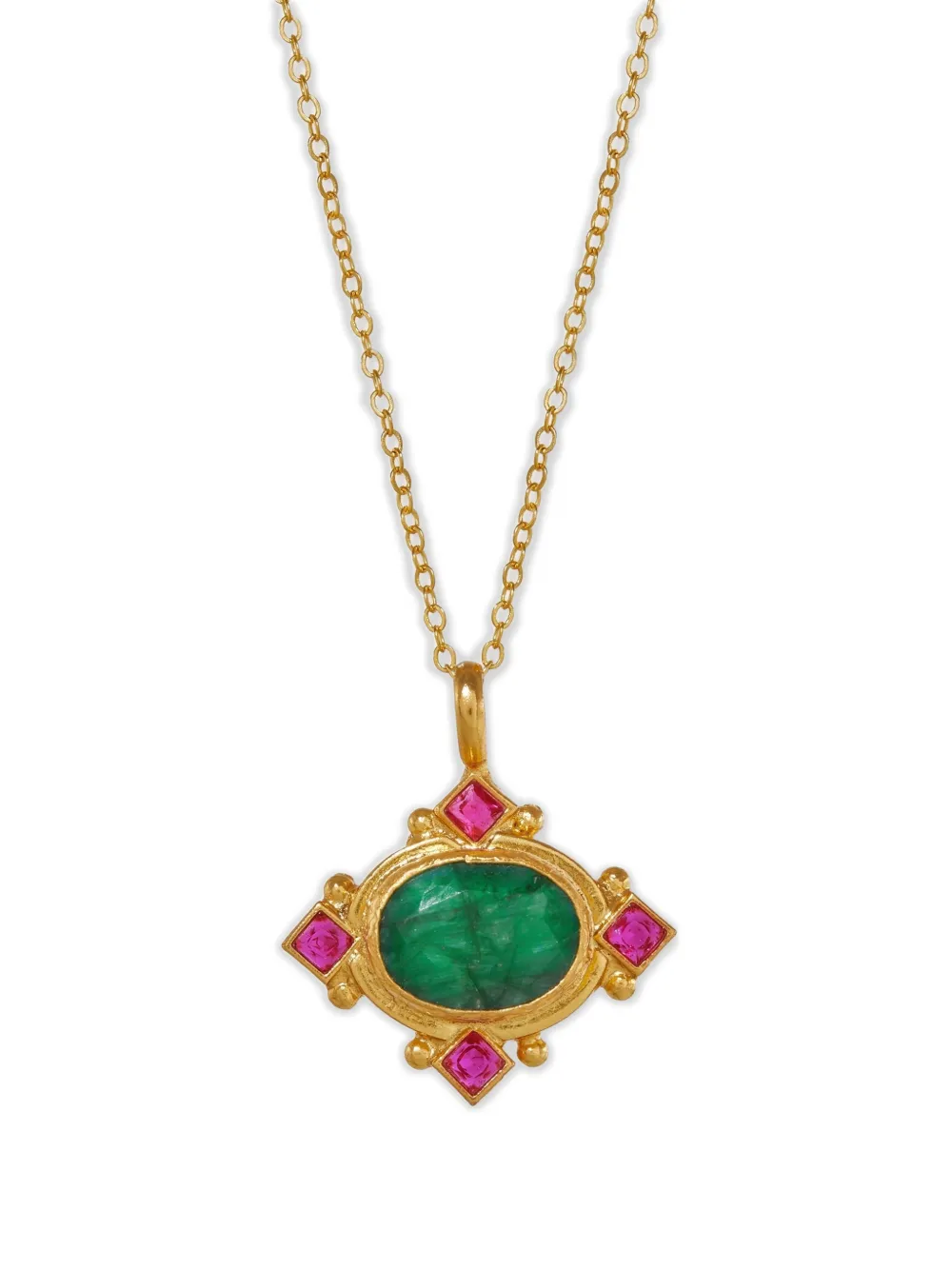 Ottoman Hands Collana Raina con pendente - Oro