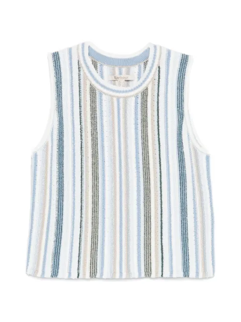 Barbour Josie Knitted stripe-pattern top