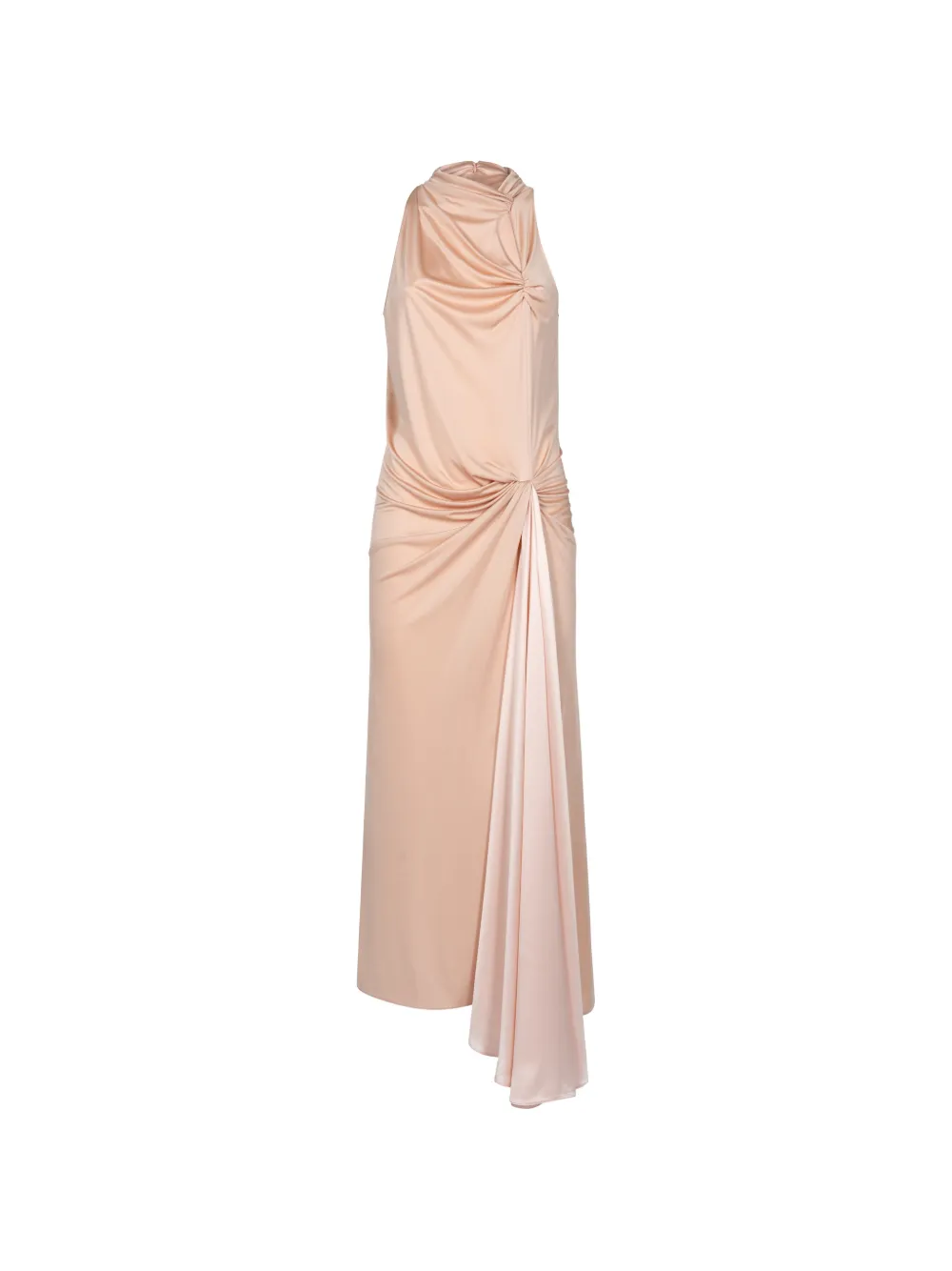 Valentino Garavani draped asymmetric-hem dress - Rosa