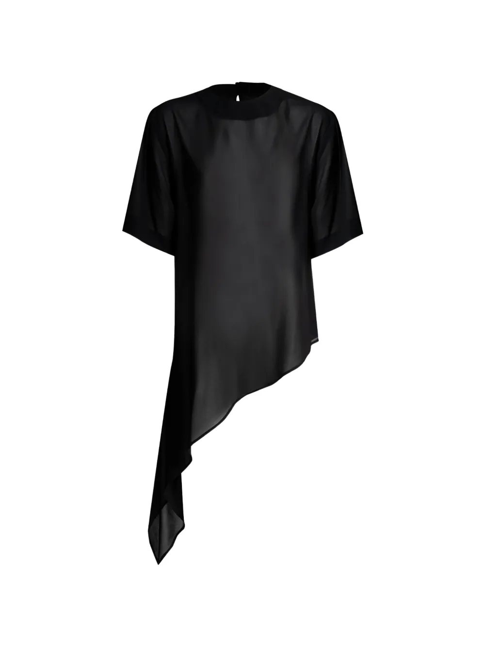 Nineminutes The Amber asymmetric top - Nero