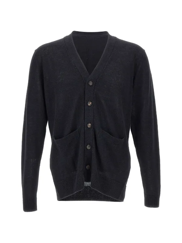 Filippo De Laurentiis ボタン カーディガン | グレー | FARFETCH JP