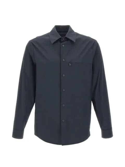 ASPESI snap-button chest-pocket shirt