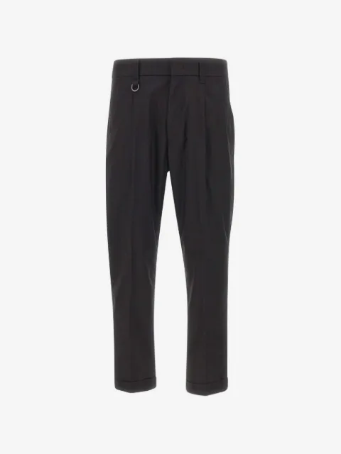 Paolo Pecora pleated turned-up trousers