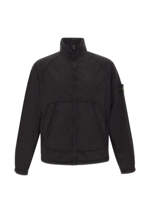 Stone Island logo-badge track jacket