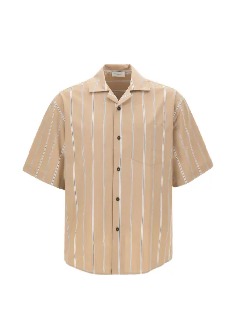 Paolo Pecora striped boxy-fit shirt