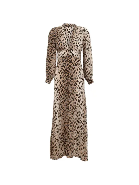Rixo Emory leopard-print dress