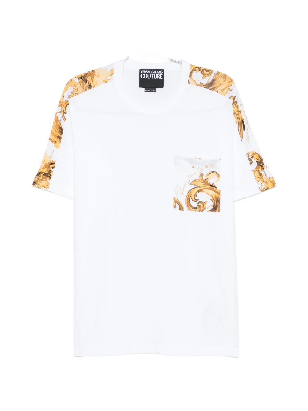 Versace Jeans Couture chest-pocket T-shirt - Bianco