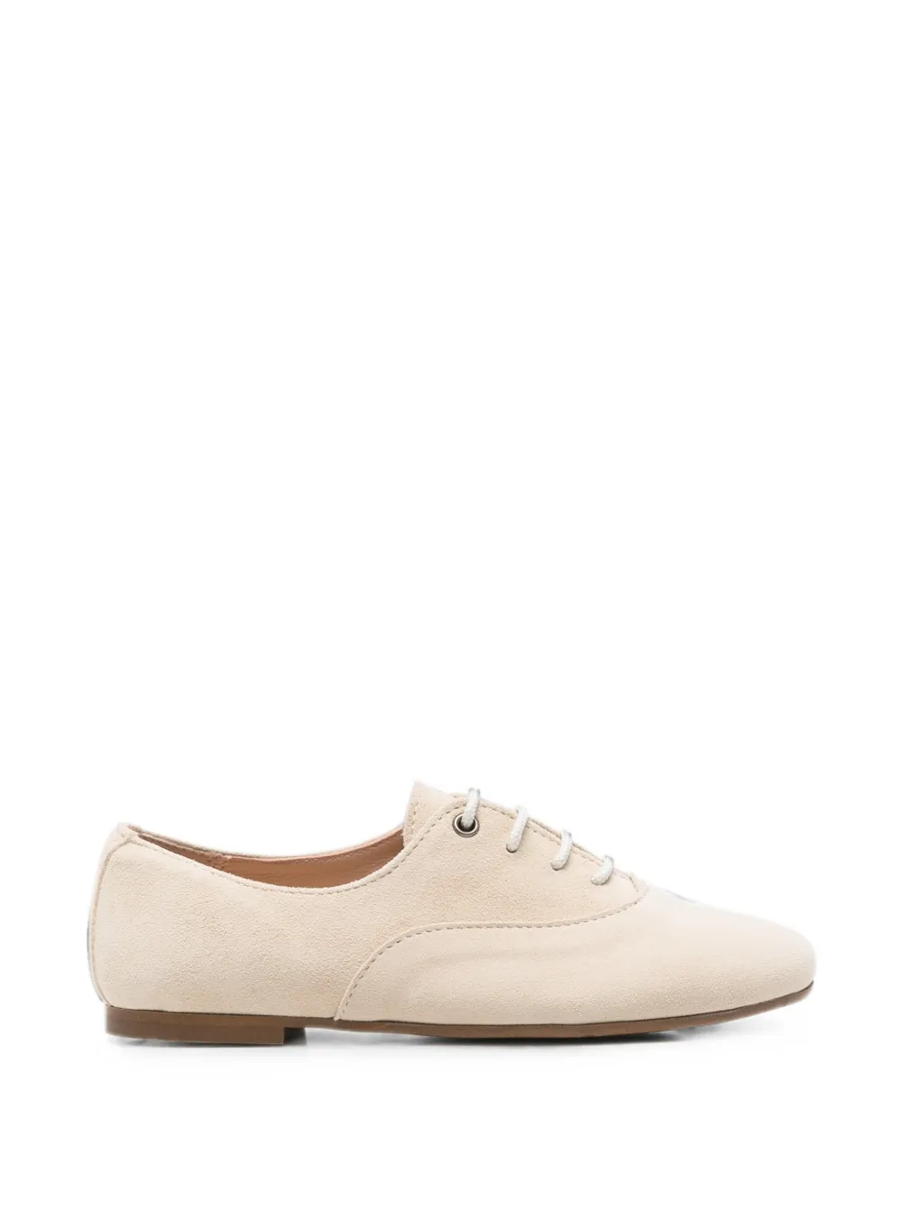 Eli1957 lace-up suede sneakers - Toni neutri