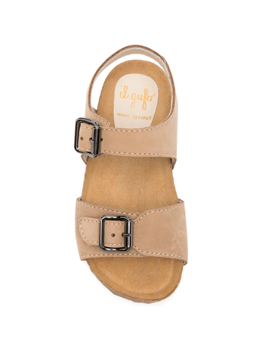 Il Gufo Sandalen met gesp Beige