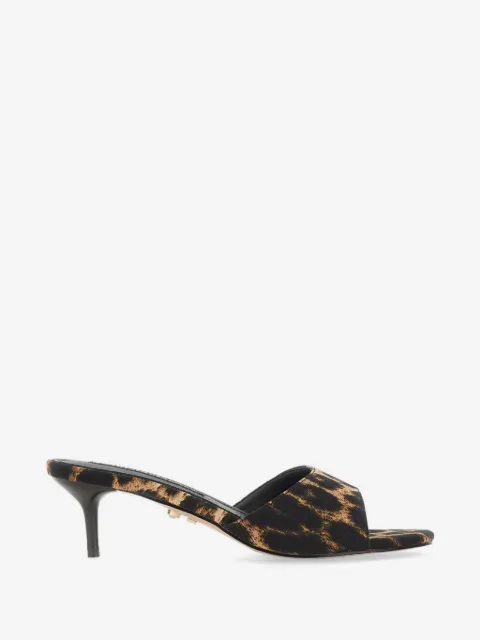 TWENTY FOURHAITCH Tiwa mule-sandaler med dyretryk