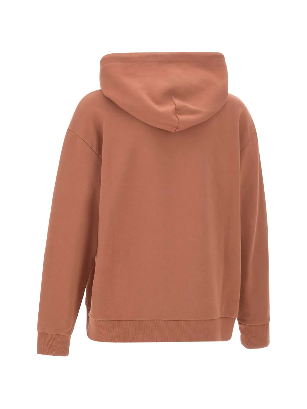 MM6 Maison Margiela Hoodie met logopatch Bruin