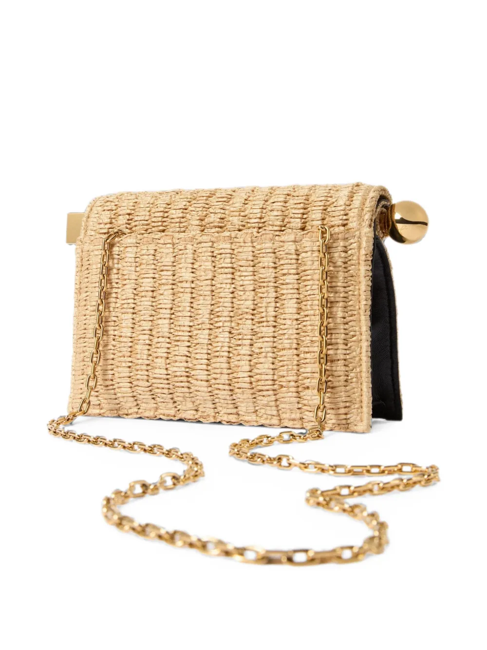 Jacquemus Kleine The Rond Carré clutch Beige