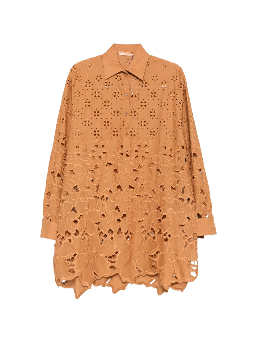 Ermanno Scervino broderie-anglaise mini dress - Toni neutri