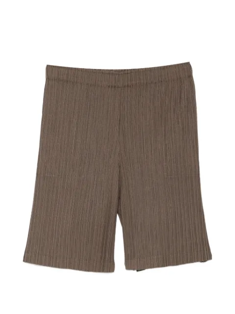 Gongdid Design plissé-effect bermuda shorts