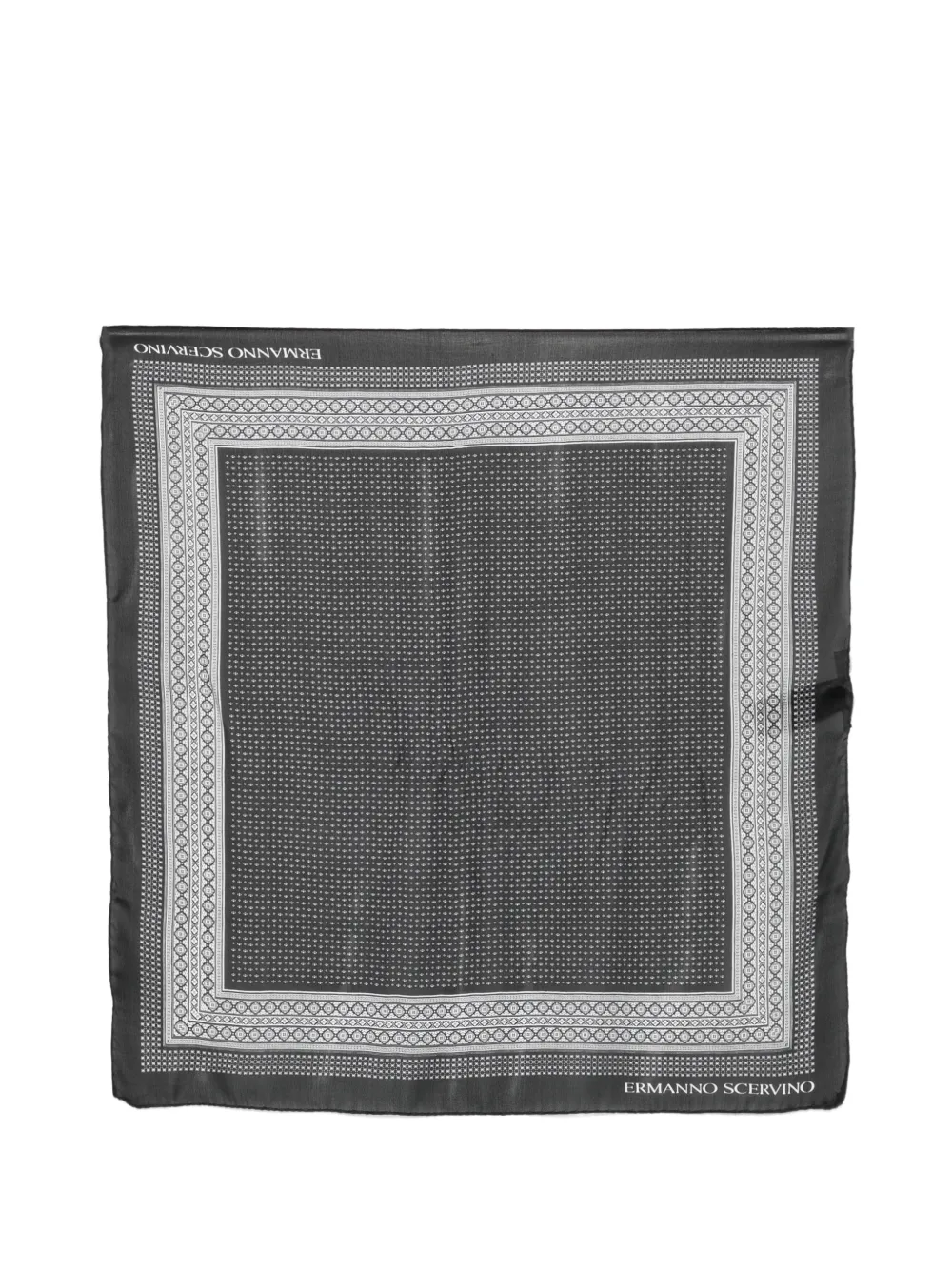 Ermanno Scervino Foulard geometric-print scarf - Nero