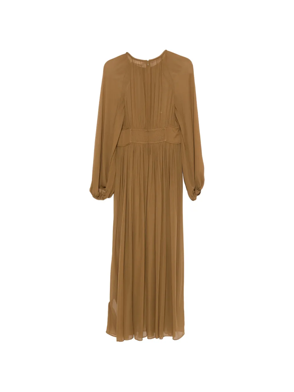 ZIMMERMANN Carousel Billow maxi-jurk Bruin