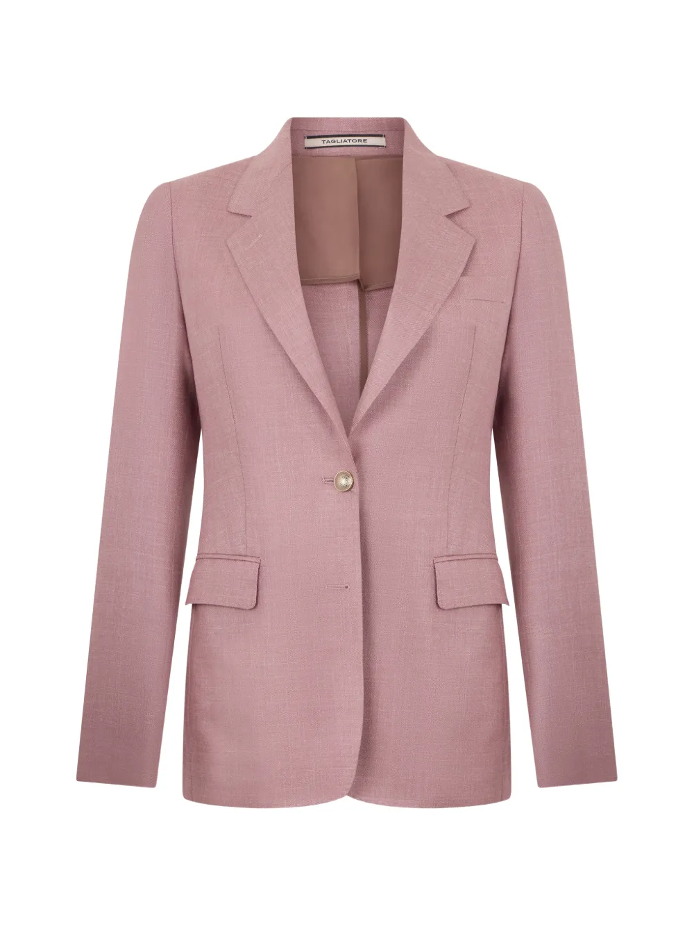 Tagliatore single-breasted slim-fit blazer - Rosa