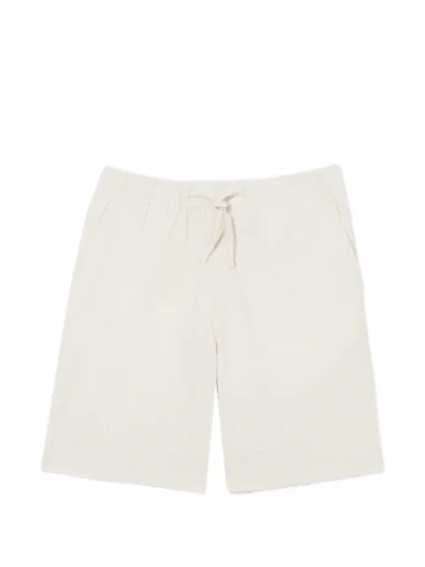 Lacoste striped drawstring shorts