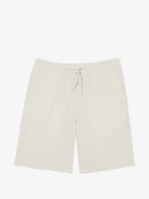 Lacoste striped drawstring shorts