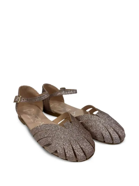 Eli1957   glitter-effect caged sandals
