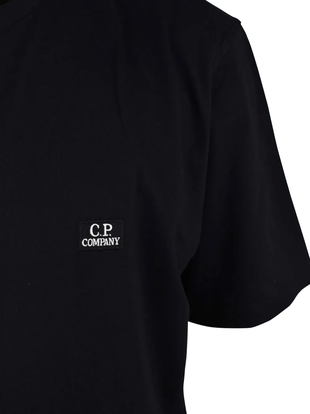 C.P. Company T-shirt met logodetail Zwart