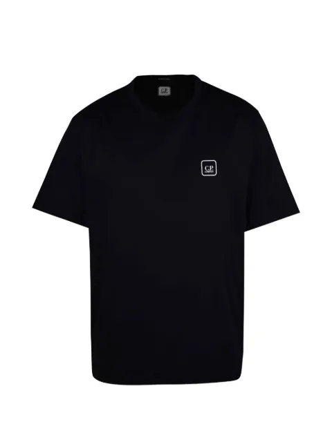 C.P. Company graphic-print logo-patch T-shirt