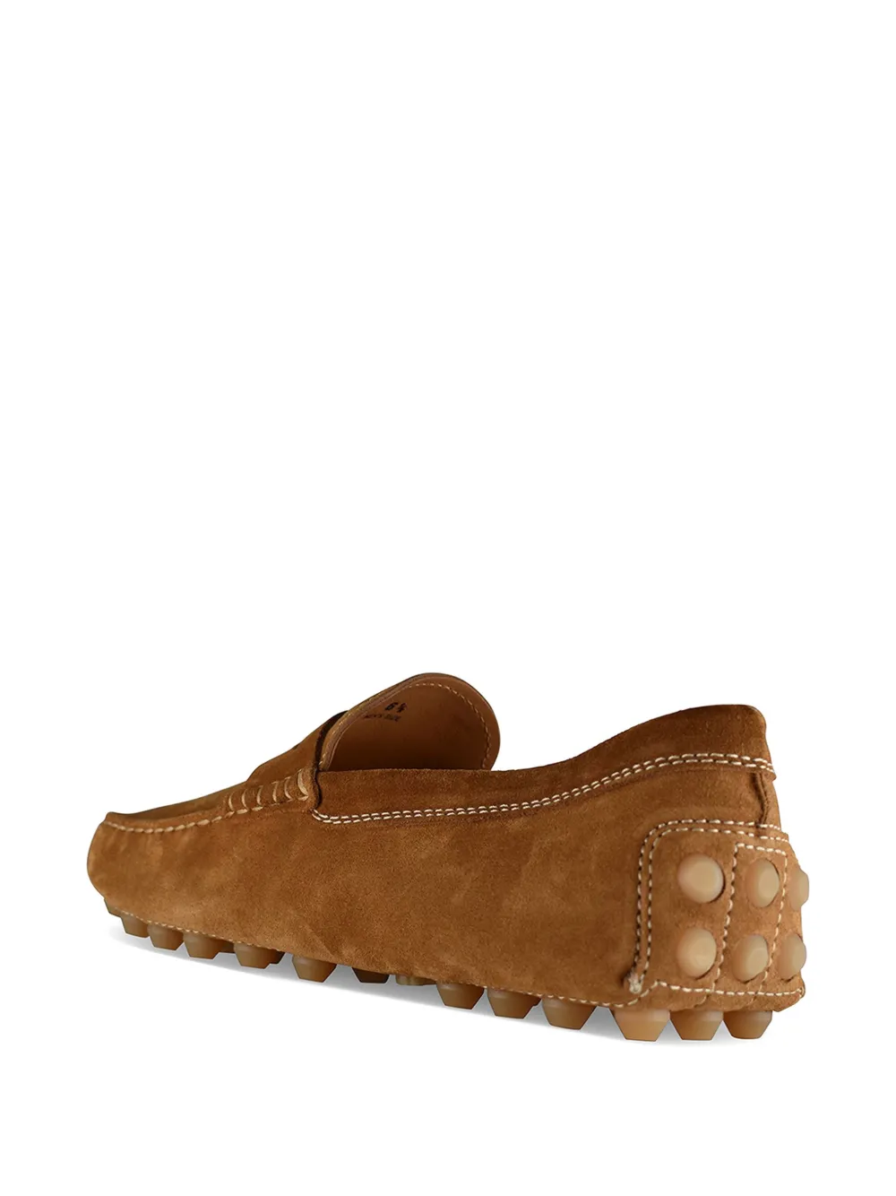 Tod's Gommino suède loafers Bruin