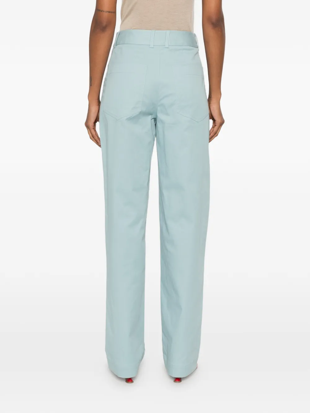 JOSEPH Jaber straight broek met opgestikte zak Blauw