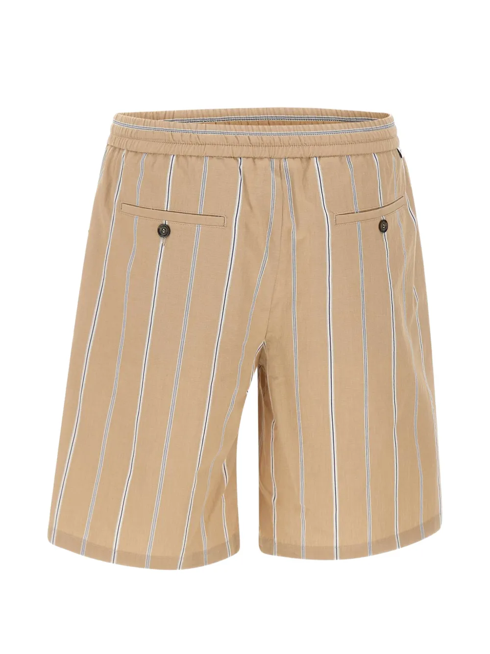 Paolo Pecora Gestreepte shorts Beige