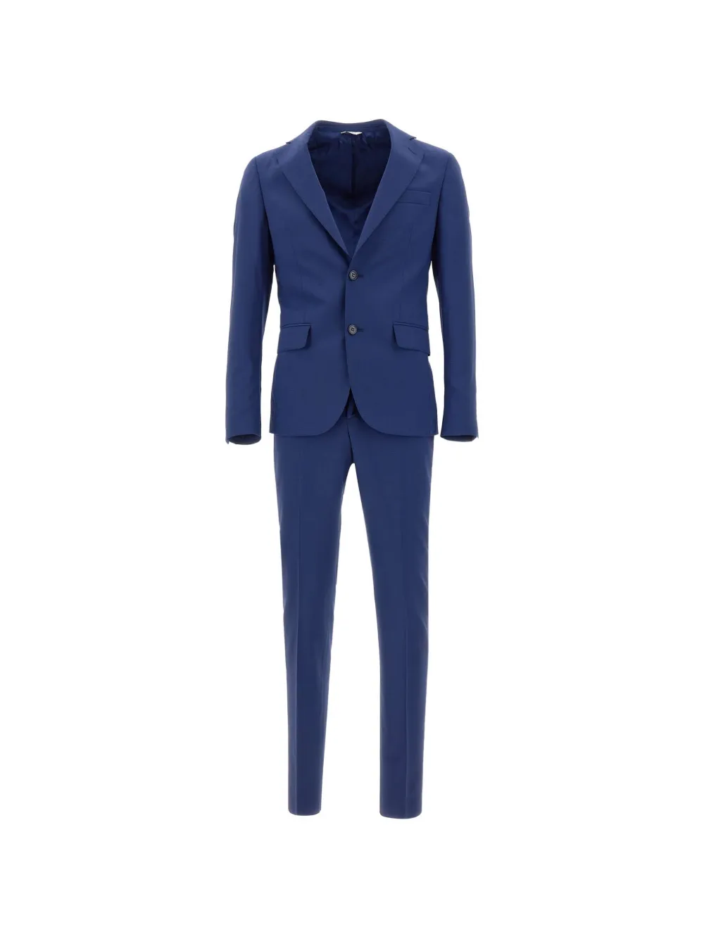 Brian Dales slim-fit single breasted suit - Blu