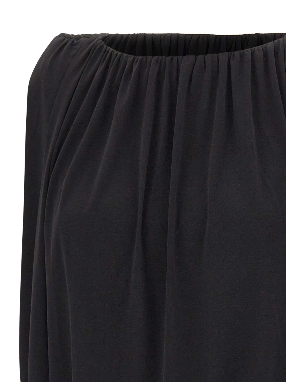 Vince Blouse met ballonsilhouet Zwart