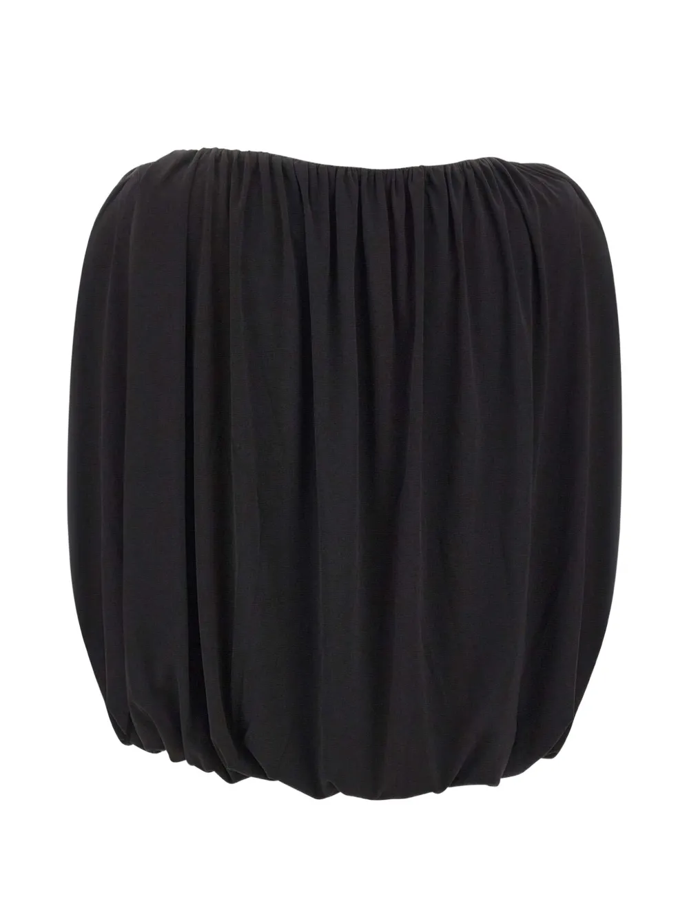 Vince Blouse met ballonsilhouet Zwart