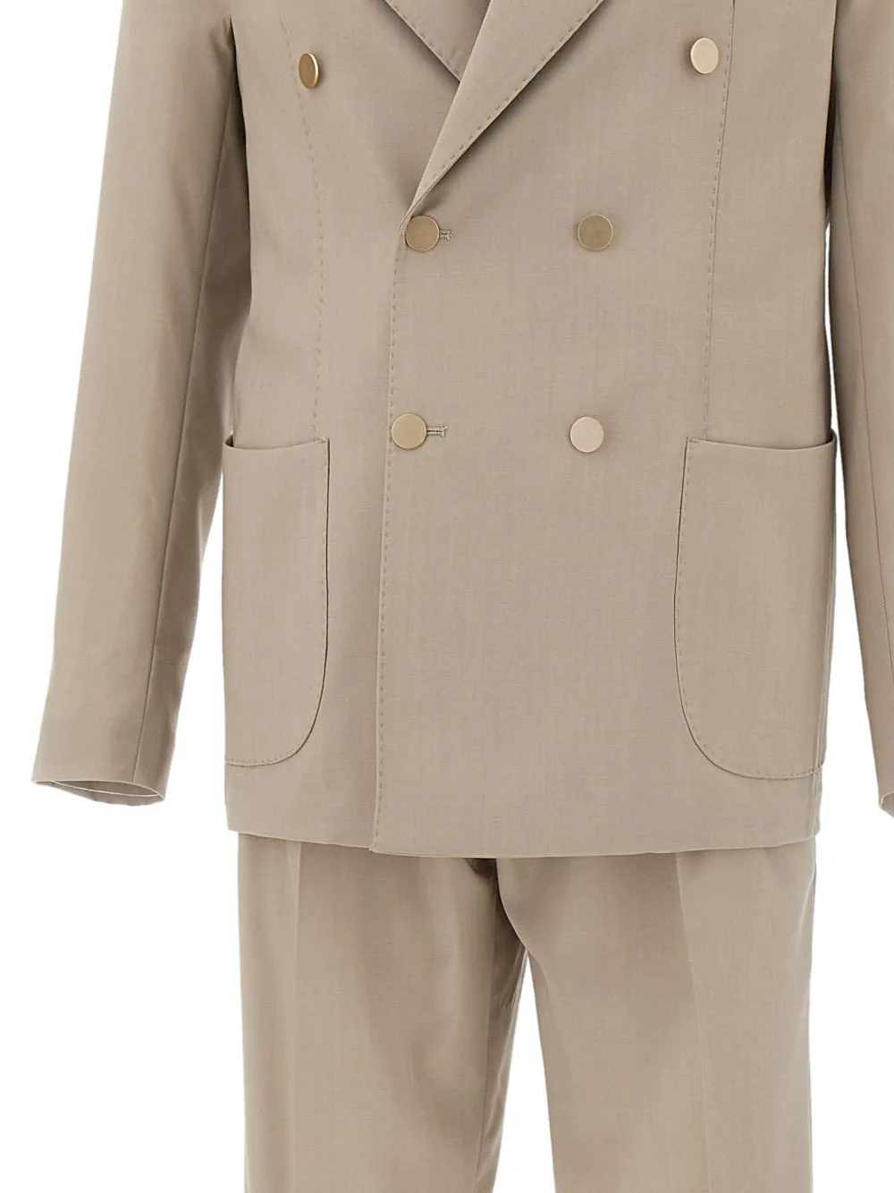 Briglia 1949 Taurasi pak met dubbele rij knopen Beige