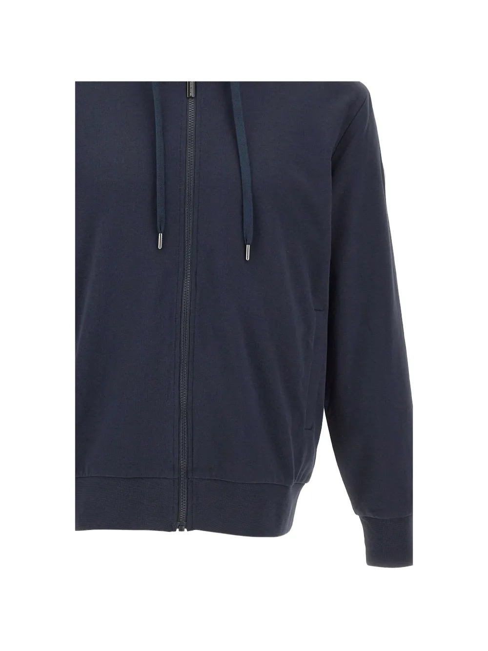 Colmar Jack met logopatch capuchon en rits Blauw